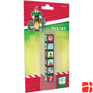 USAopoly AC010-595 - Elf dice set, 6 pieces
