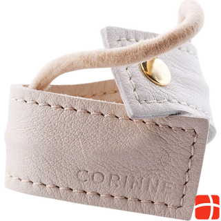 Corinne World - Leather Band Short Bendable White/Cream