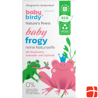 Baby Birdy Babyseife natur Frogy 90g