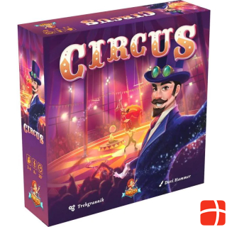Game Brewer AMU49168 - Circus - настольная игра, для 2-4 игроков, от 8 лет