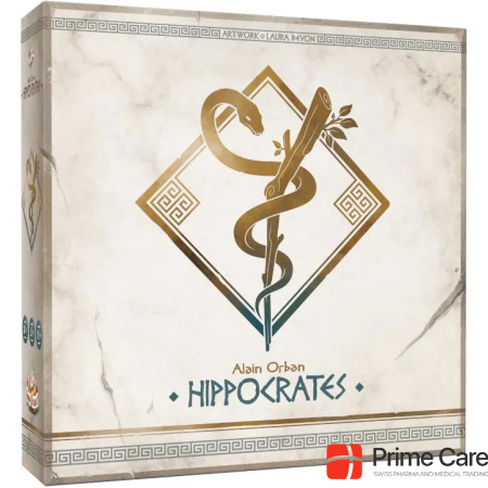 Game Brewer GAB49356 - Hippocrates - Brettspiel, für 1-4 Spieler, ab 12 Jahren (DE-Ausgabe)