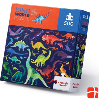 Crocodile Creek 500 pcs Boxed/Dino World