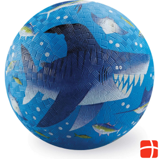 Игровой мяч Crocodile Creek 18 см/акулий риф