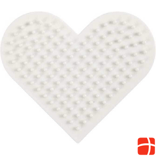Creativ Company Ironing beads plates heart white