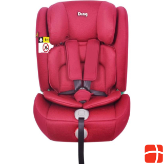 Ding Baby Autositz York -  I-size - 76-150 cm - Rot (9-36 kg)