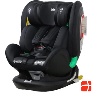 Ding Baby Autositz Philo - I-size - 40-135 cm - Schwarz