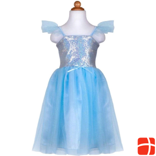 Creative Education Great Prentenders Sequins Princess Dress, Blue, SIZE US 3-4