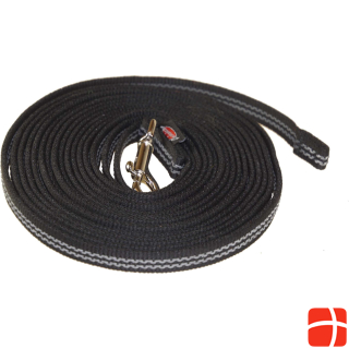 Grossenbacher Dog leash ABS strap, 16 mm / 8 m, Black