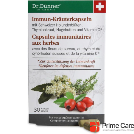 Dr. Dünner Immune Herbal Capsules Caps