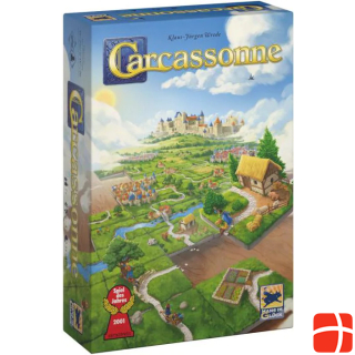Hans im Glück HIGD0112 - Carcassonne V3.0 - Brettspiel, für 2-5 Spieler, ab 7 Jahren (DE-Ausgabe)