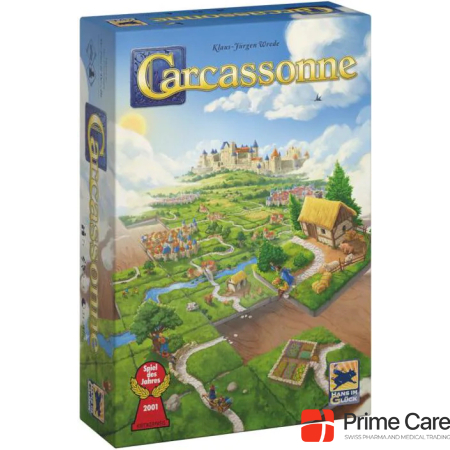 Hans im Glück HIGD0112 - Carcassonne V3.0 - Настольная игра, для 2-5 игроков, от 7 лет (издание DE)