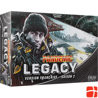 Z-Man Games Kennerspiel Pandemic Legacy S.2 noir (französische Version)