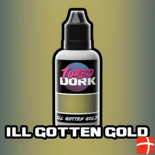 Turbo Dork TDK4468 - Ill Gotten Gold Metallic Acrylic Paint 20ml Bottle