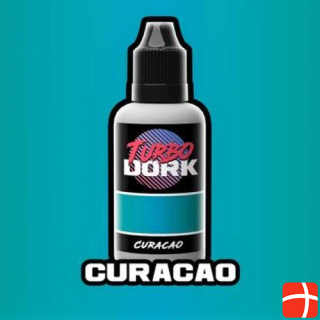Turbo Dork TDK4802 - Curacao Metallic Acrylic Paint 20ml Bottle