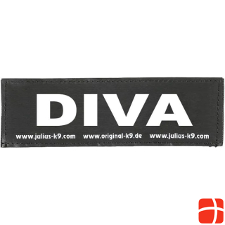 Julius-K9 Logo DIVA, 11x3cm