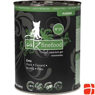 Catz Finefood Finefood Purrrr No. 115 mit Ente, 400g