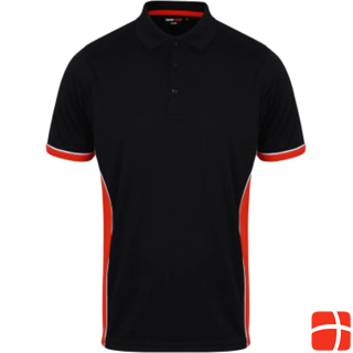 Finden & Hales Top cool short sleeve contrast polo shirt