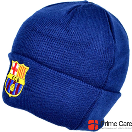 FC Barcelona Beanie hat knitted cap with logo