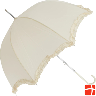 Свадебный зонт Universal Textiles с рюшами белый