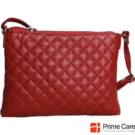 Eastern Counties Leather quilted ladies handbag rose