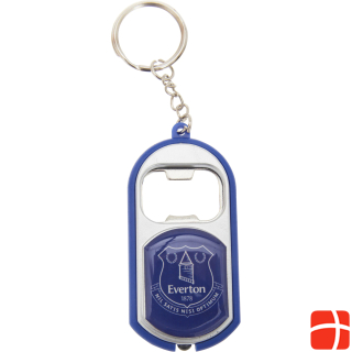 Everton FC Keychain with bottle opener light and design