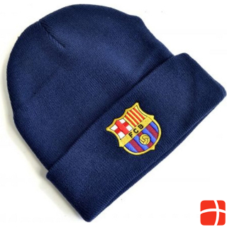 FC Barcelona Crest knitted envelope cap