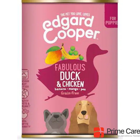 Edgard Cooper Junior with duck & chicken
