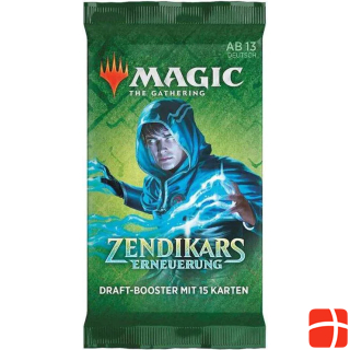 Wizards of the Coast WOTCC75381000-1 - Magic the Gathering: Zendikar's renewal Draft-Booster (single deck) (DE-edition)