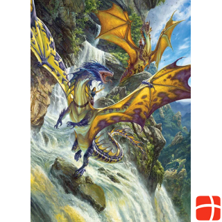 Cobble Hill puzzle 1000 Teile Waterfall Dragons
