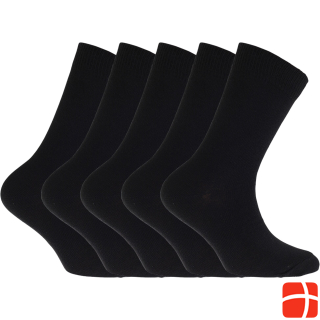 Floso Schul Socken Unifarben (5 Paar)