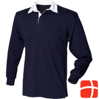 Front Row Polo Shirt Rugby Long Sleeve