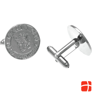 Chelsea FC Silver plated coat of arms cufflinks
