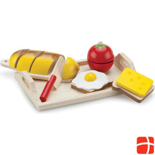Новые классические игрушки для нарезки хлеба, включая поднос