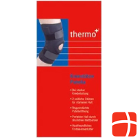 Deuser Sports thermo+ knee support with patella opening made of neoprene