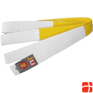 Ju-Sports Budo belt white/yellow 
