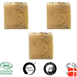 Natura Punto Set of 3 palm oil free solid organic soap