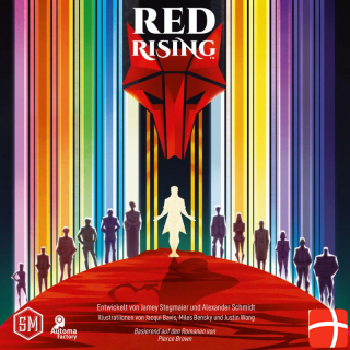 Corax Games 1026974 - Red Rising - Card Game for 1 - 6 Players (DE Edition)