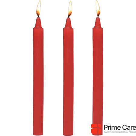 Master Series Fire Sticks - Fetish Drip Candles Set of 3