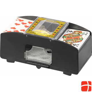 Grand Straight Royale Electric card shuffler machine for 2 decks á 54 cards, black