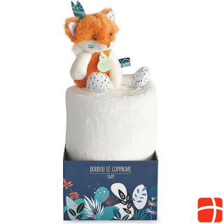Doudou et Compagnie Baby blanket with fox