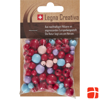 Legna Creativa Colorful beads pastel