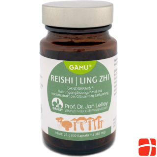 Gamu Organic Reishi / Ling Zhi (Ganodermin) Caps