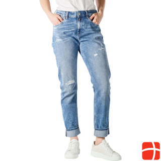 Replay Marty Jeans Boyfriend Fit Light Blue Destroyed