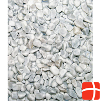 Ambiance Technology Dekosteine Bianco Carrara 0.8-1.3 cm, Weiss