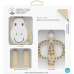 Vital Innovations Teething ring 'Gigi Giraffe' Starter Set 4 pieces