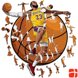 All-Star Puzzles Wooden puzzle LeBron James A3 (250 pieces)