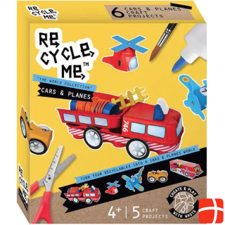 Recycle Me Craft set cars airplanes