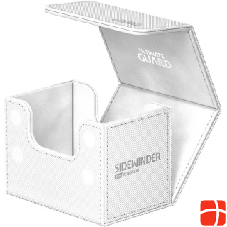 Ultimate Guard Card Box XenoSkin Sidewinder Monocolor 80+ White