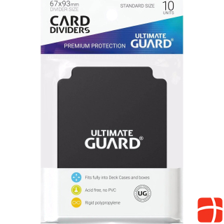 Ultimate Guard Card Separator Стандартный размер Черный 10