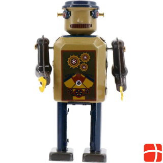 Mr & Mrs Tin Robot Gear Bot